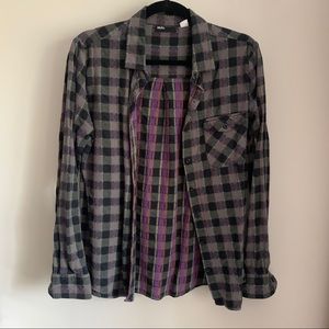🦋 3 for $20 Urban Outfitters BDG Plaid ButtonDown